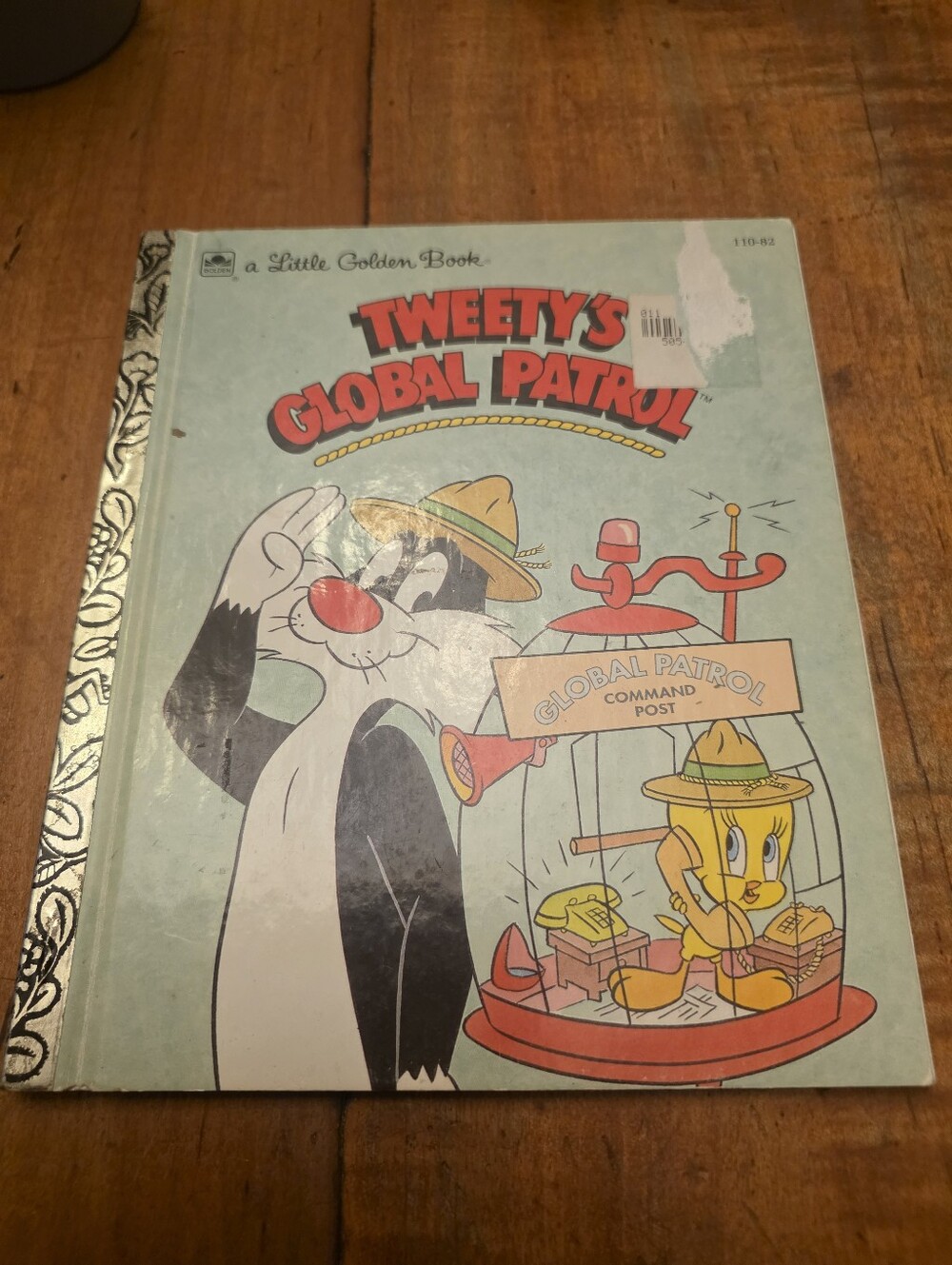 Tweety’s Global Patrol 1993 A Golden Book Hardcover